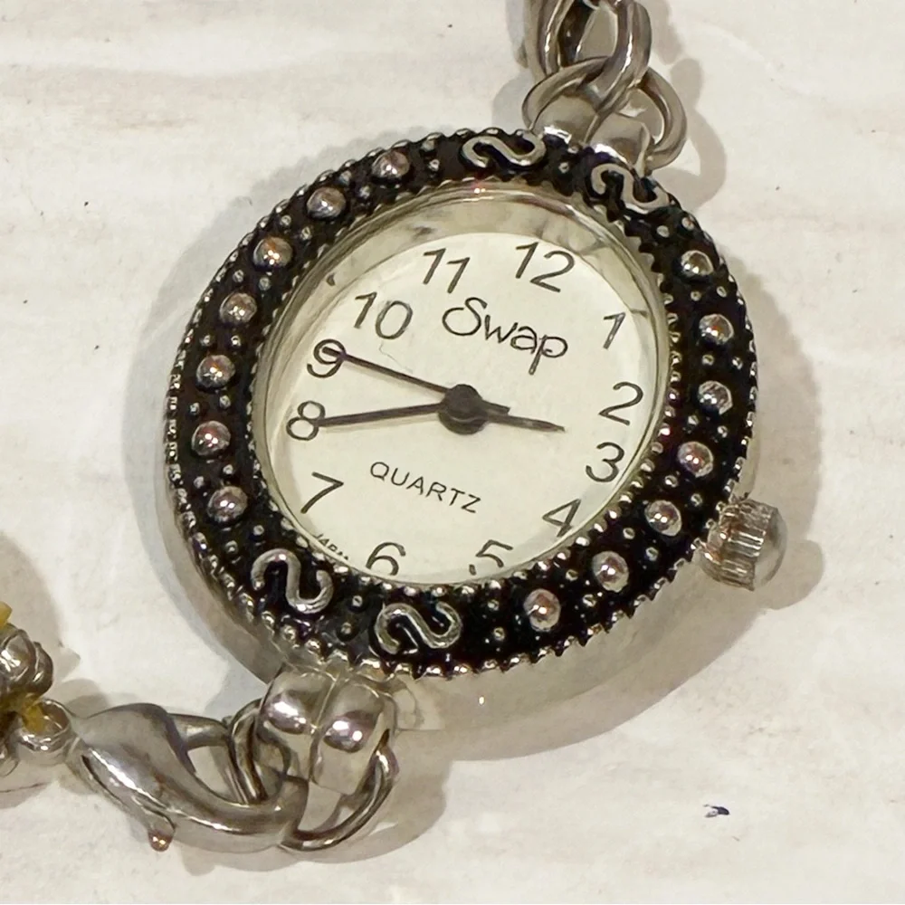 Women's Swap Beehive Beads‎ Water Resistant Analog Watch